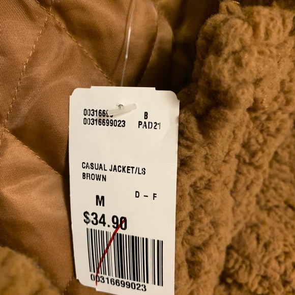 Forever 21 Teddy Coat - Picture 2 of 2